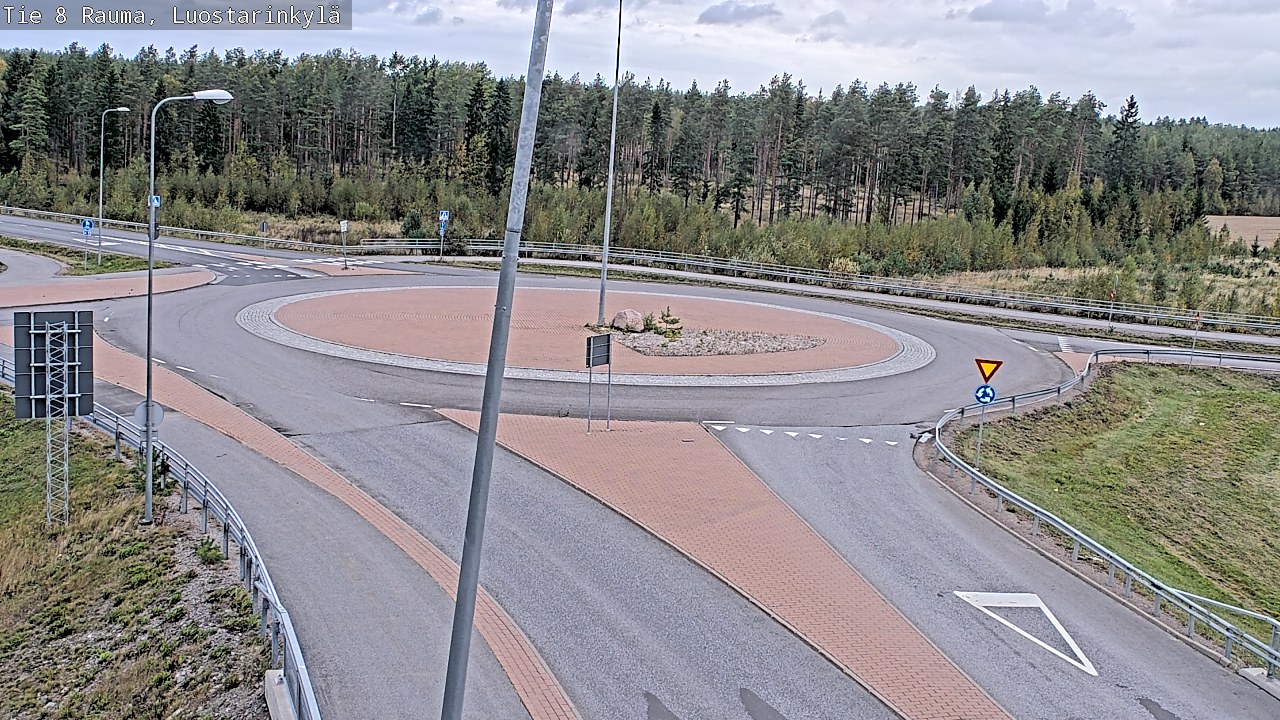 Kelikamerat Kuva Tie 8 Rauma, Luostarinkylä, Rauma, Satakunta