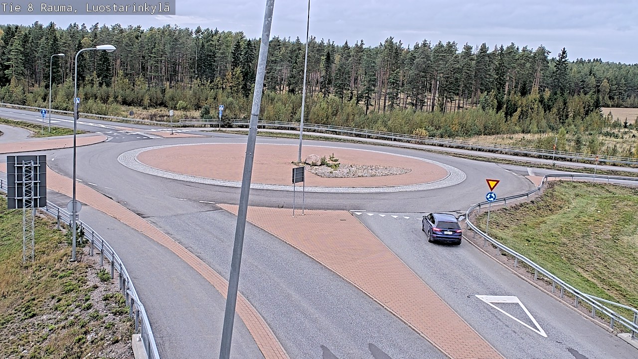 Kelikamerat Kuva Tie 8 Rauma, Luostarinkylä, Rauma, Satakunta