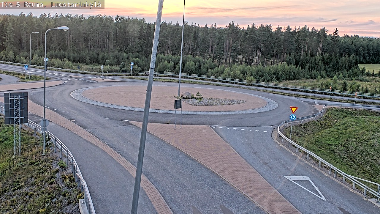 Kelikamerat Kuva Tie 8 Rauma, Luostarinkylä, Rauma, Satakunta