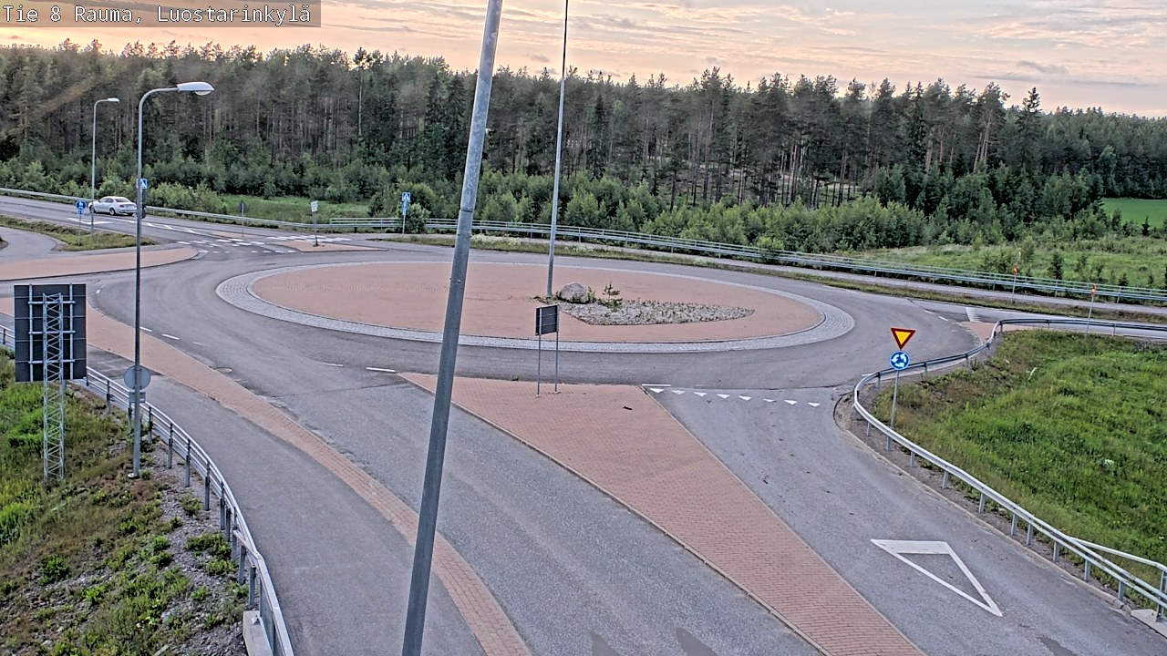 Kelikamerat Kuva Tie 8 Rauma, Luostarinkylä, Rauma, Satakunta