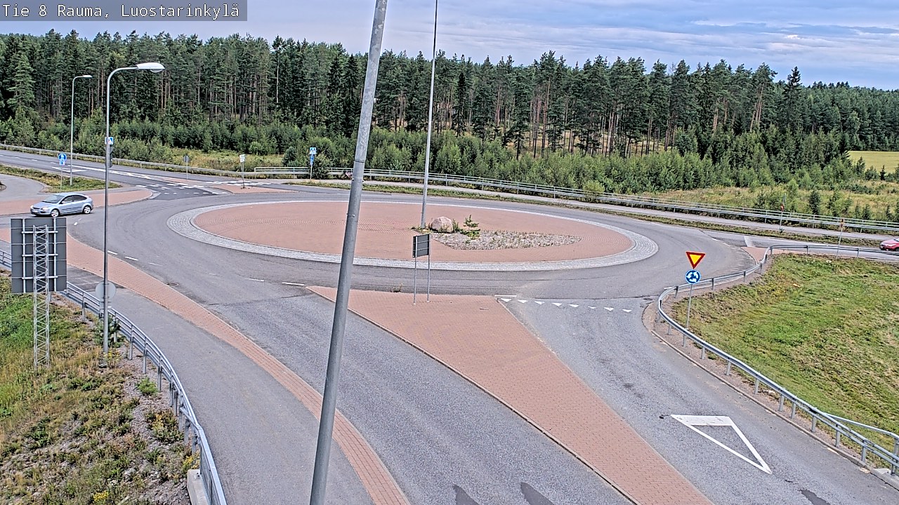 Weather Camera Image Road 8 Rauma, Luostarinkylä, Rauma, Satakunta