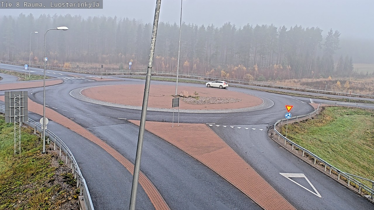 Kelikamerat Kuva Tie 8 Rauma, Luostarinkylä, Rauma, Satakunta