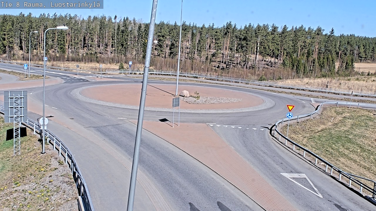 Kelikamerat Kuva Tie 8 Rauma, Luostarinkylä, Rauma, Satakunta
