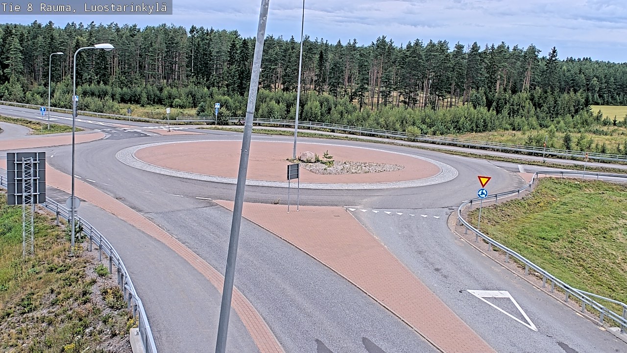 Weather Camera Image Road 8 Rauma, Luostarinkylä, Rauma, Satakunta