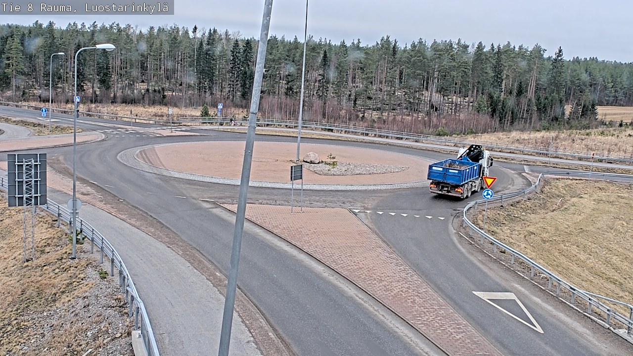 Kelikamerat Kuva Tie 8 Rauma, Luostarinkylä, Rauma, Satakunta