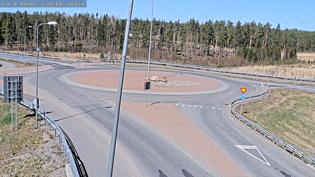 Kelikamerat Kuva Tie 8 Rauma, Luostarinkylä, Rauma, Satakunta