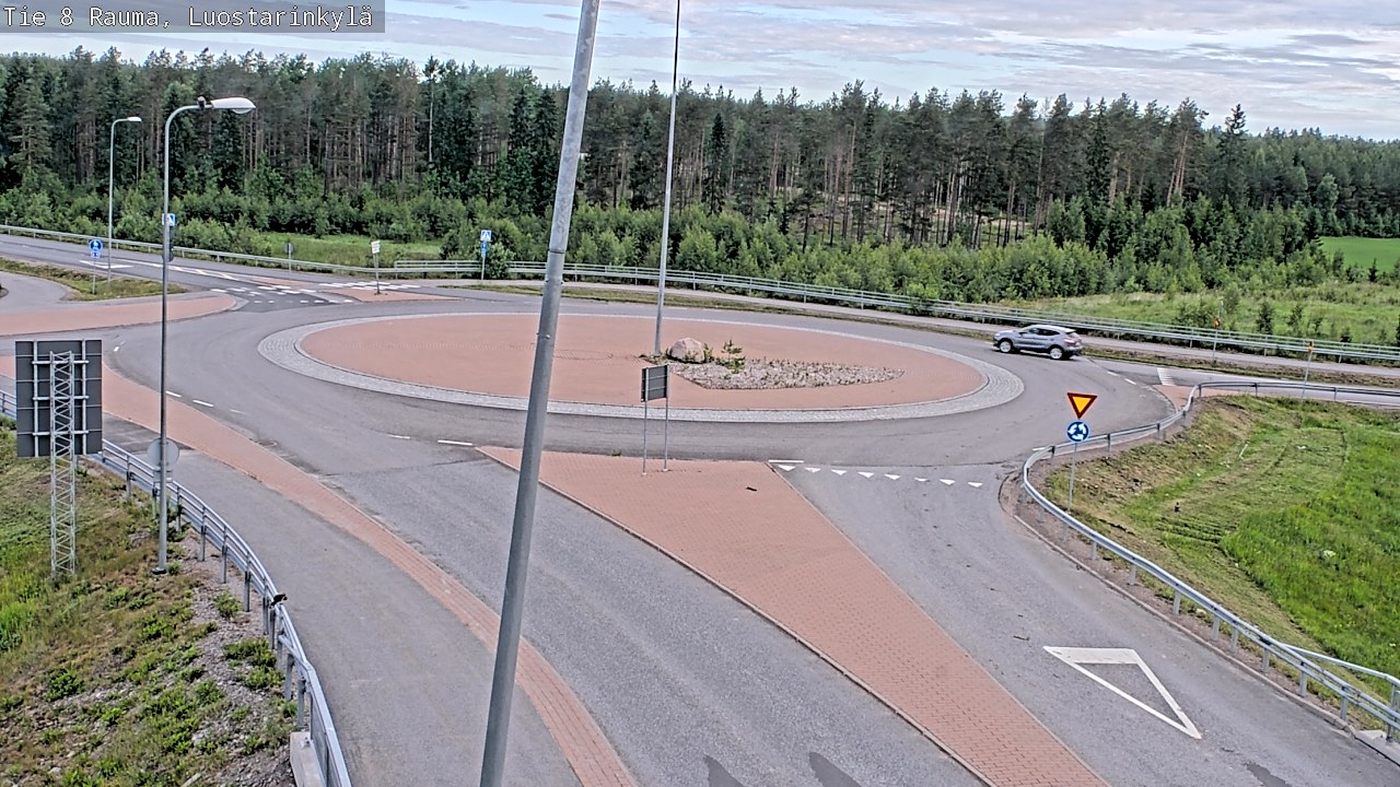 Kelikamerat Kuva Tie 8 Rauma, Luostarinkylä, Rauma, Satakunta