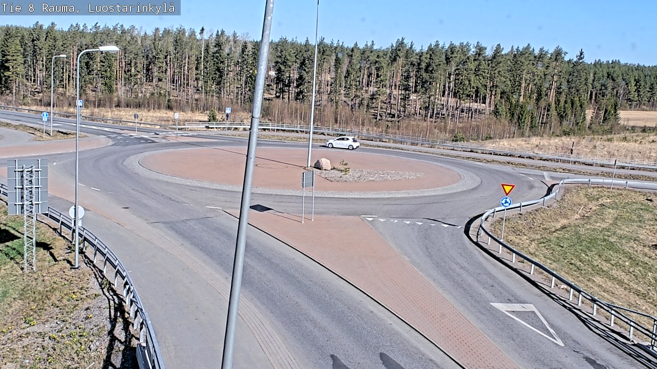 Kelikamerat Kuva Tie 8 Rauma, Luostarinkylä, Rauma, Satakunta