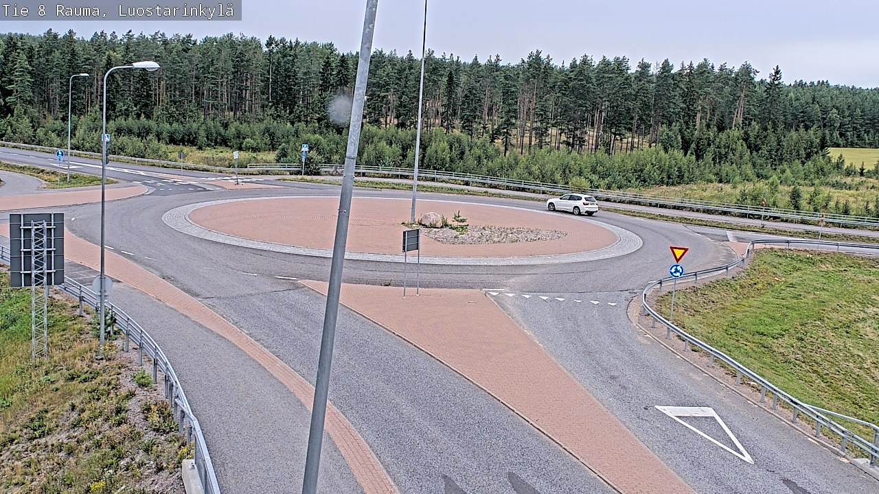Weather Camera Image Road 8 Rauma, Luostarinkylä, Rauma, Satakunta