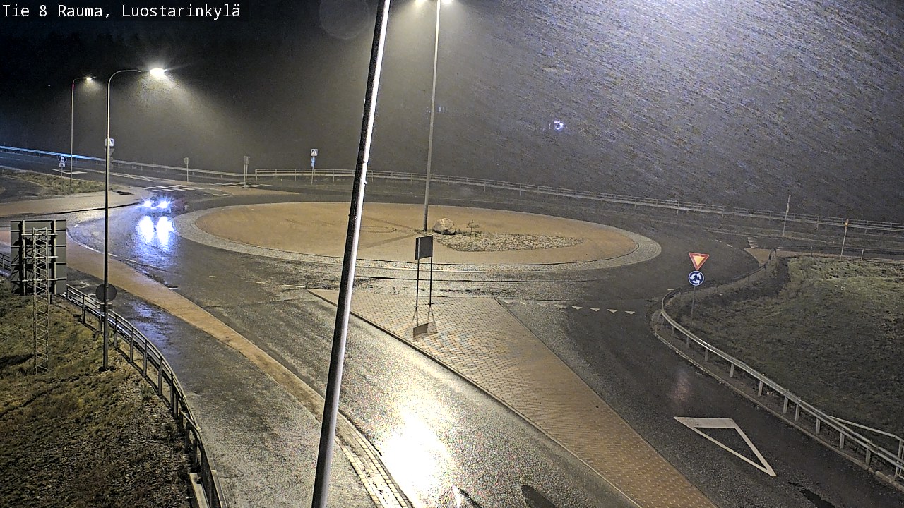 Weather Camera Image Road 8 Rauma, Luostarinkylä, Rauma, Satakunta