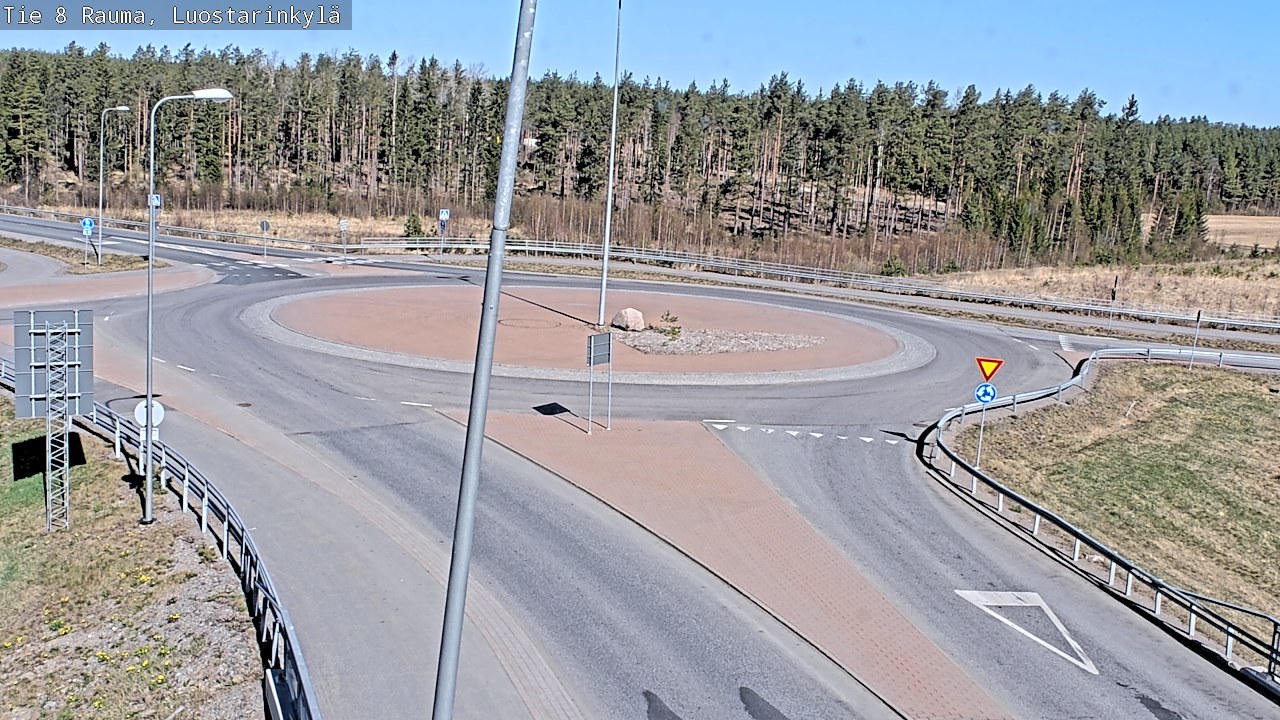 Kelikamerat Kuva Tie 8 Rauma, Luostarinkylä, Rauma, Satakunta
