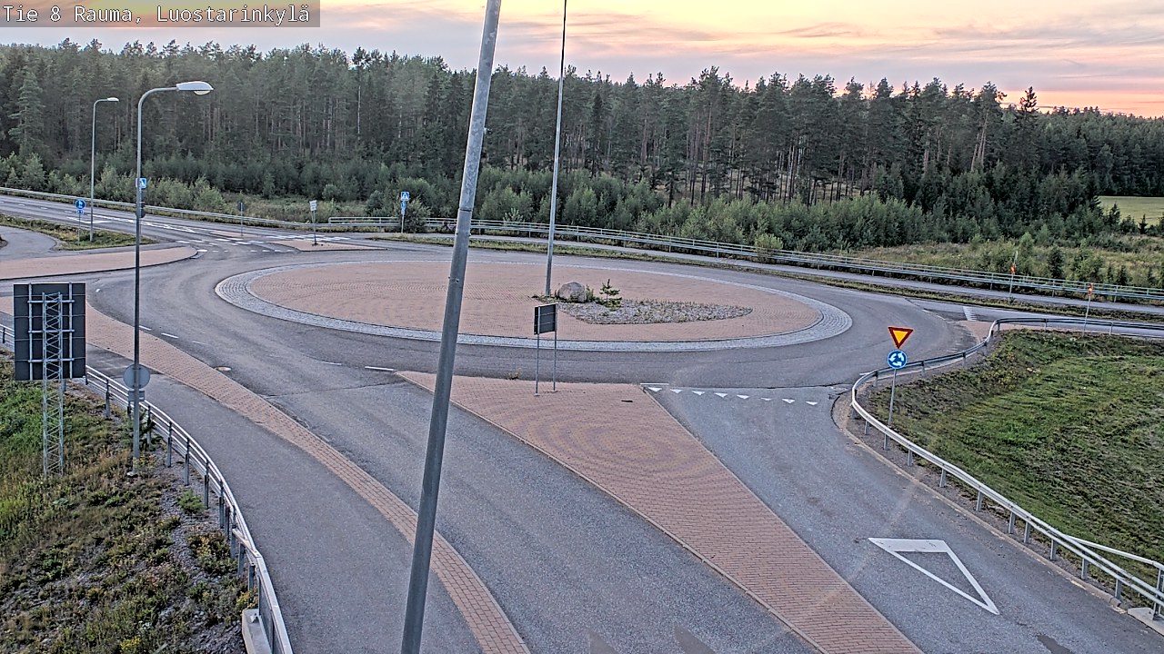 Kelikamerat Kuva Tie 8 Rauma, Luostarinkylä, Rauma, Satakunta