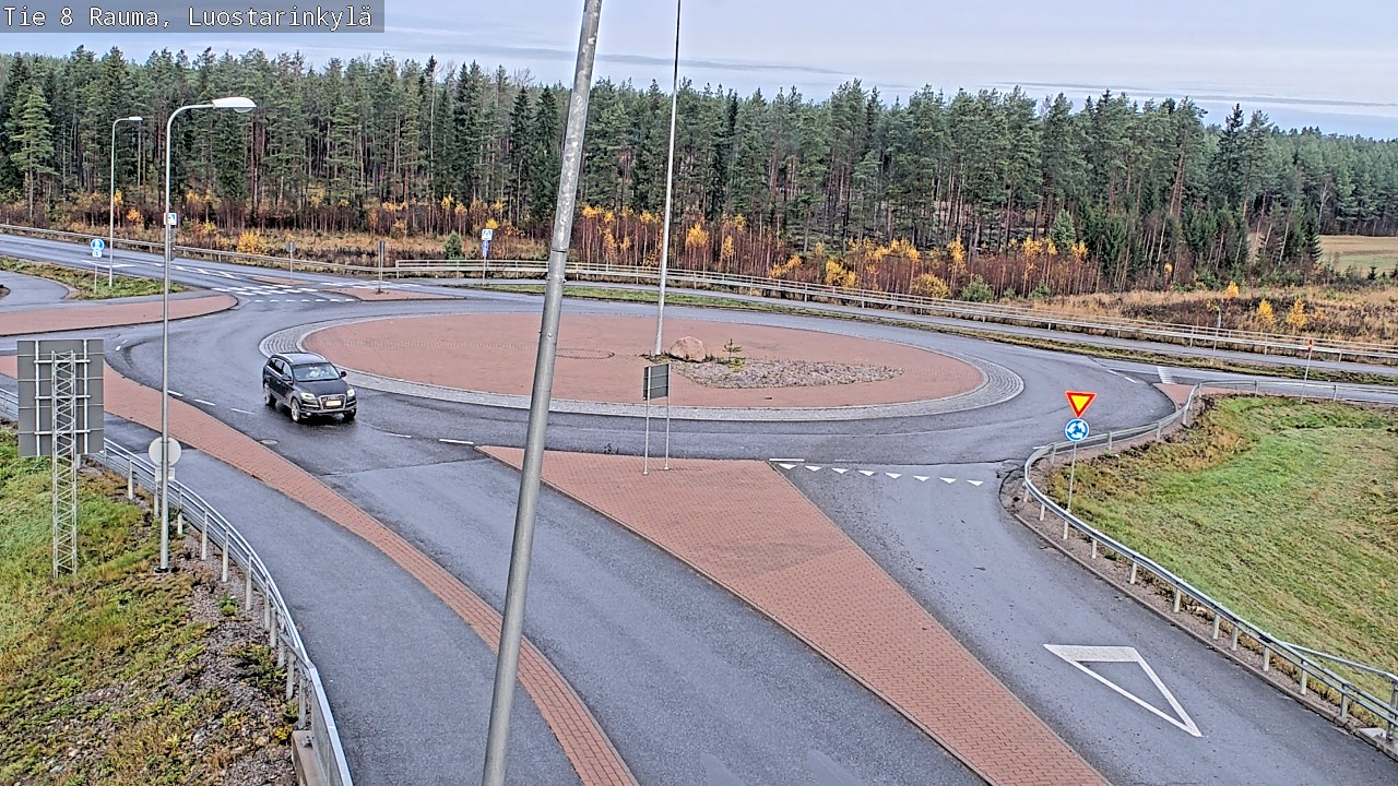 Kelikamerat Kuva Tie 8 Rauma, Luostarinkylä, Rauma, Satakunta