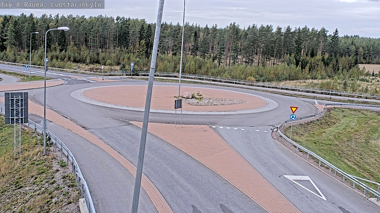 Kelikamerat Kuva Tie 8 Rauma, Luostarinkylä, Rauma, Satakunta