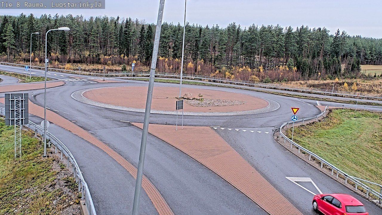 Kelikamerat Kuva Tie 8 Rauma, Luostarinkylä, Rauma, Satakunta