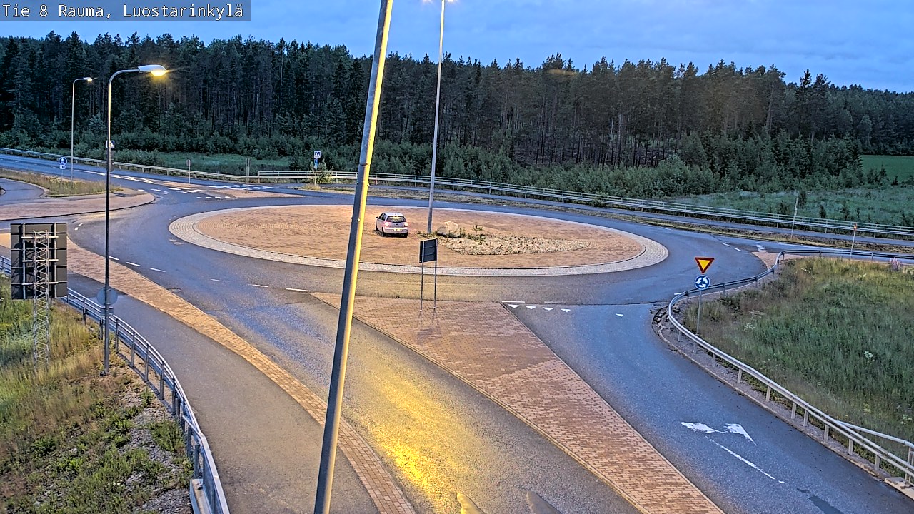 Kelikamerat Kuva Tie 8 Rauma, Luostarinkylä, Rauma, Satakunta