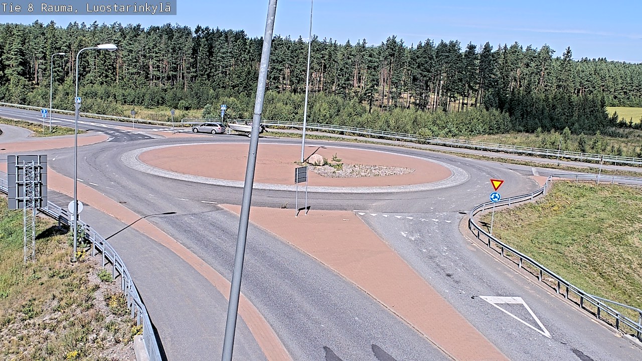 Kelikamerat Kuva Tie 8 Rauma, Luostarinkylä, Rauma, Satakunta