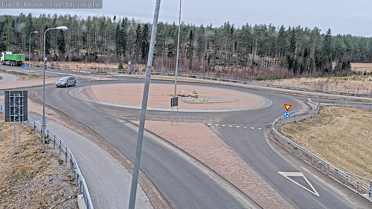 Kelikamerat Kuva Tie 8 Rauma, Luostarinkylä, Rauma, Satakunta