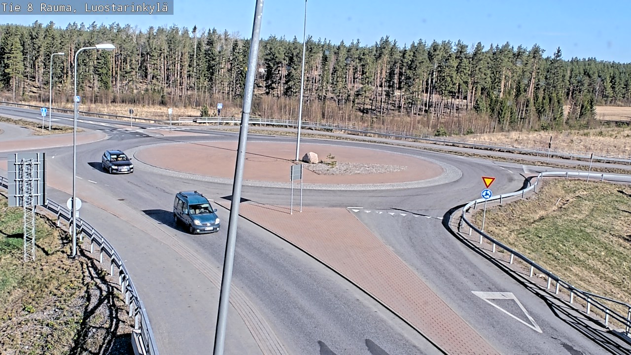 Kelikamerat Kuva Tie 8 Rauma, Luostarinkylä, Rauma, Satakunta