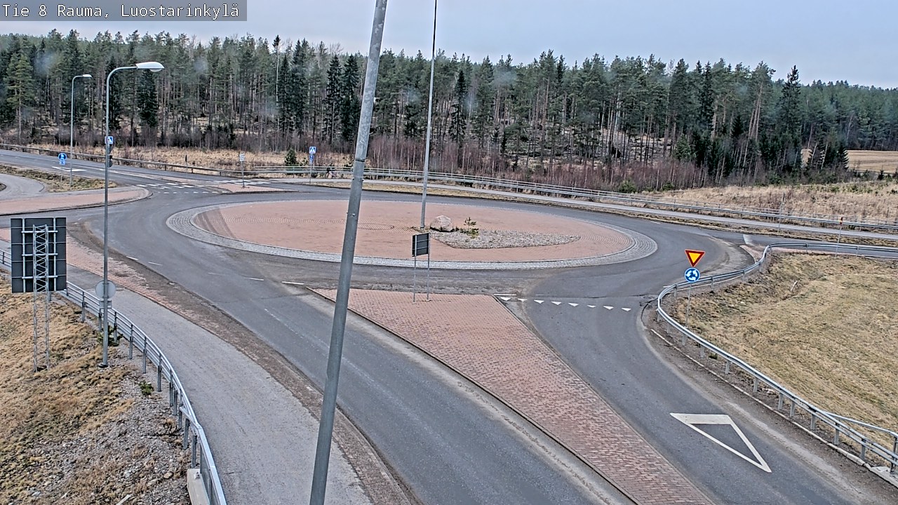 Kelikamerat Kuva Tie 8 Rauma, Luostarinkylä, Rauma, Satakunta