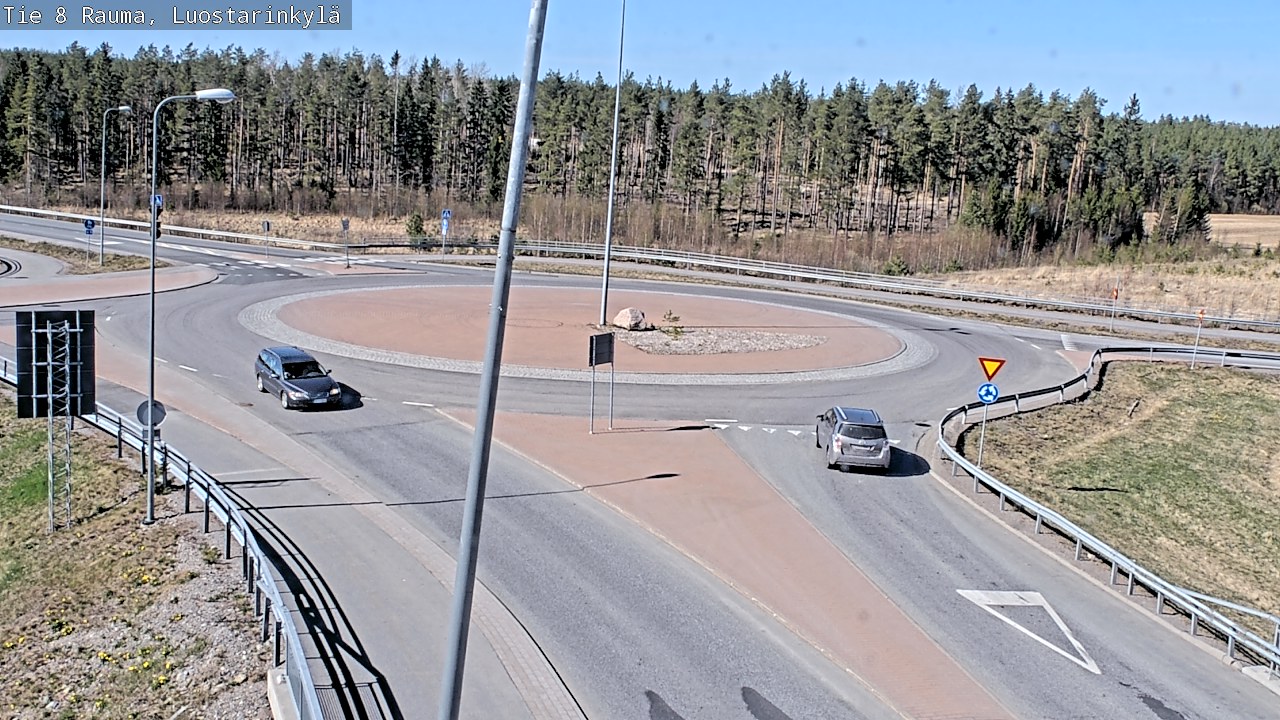 Kelikamerat Kuva Tie 8 Rauma, Luostarinkylä, Rauma, Satakunta