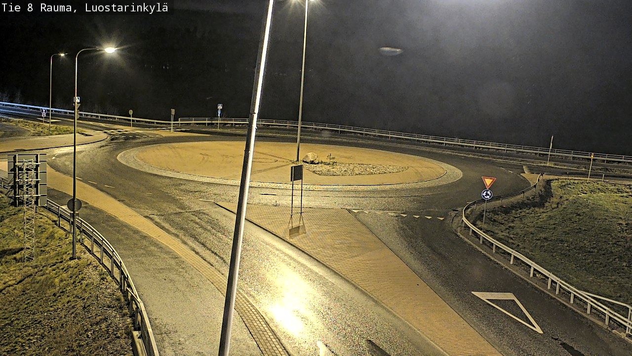 Weather Camera Image Road 8 Rauma, Luostarinkylä, Rauma, Satakunta