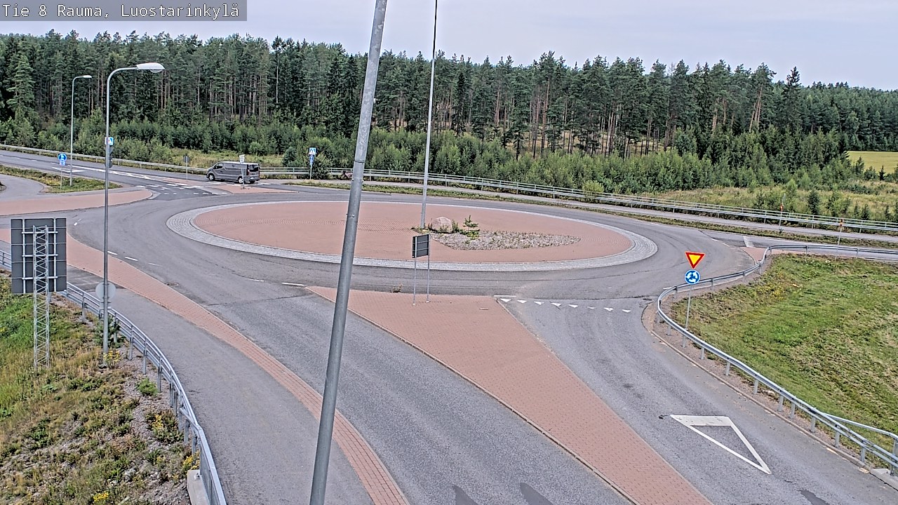 Weather Camera Image Road 8 Rauma, Luostarinkylä, Rauma, Satakunta