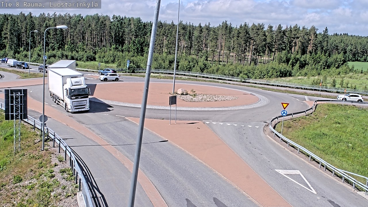 Kelikamerat Kuva Tie 8 Rauma, Luostarinkylä, Rauma, Satakunta