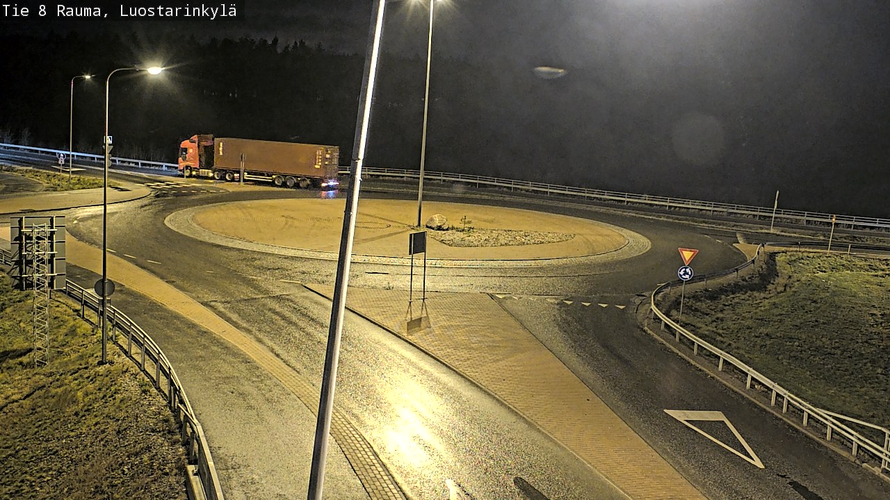 Weather Camera Image Road 8 Rauma, Luostarinkylä, Rauma, Satakunta