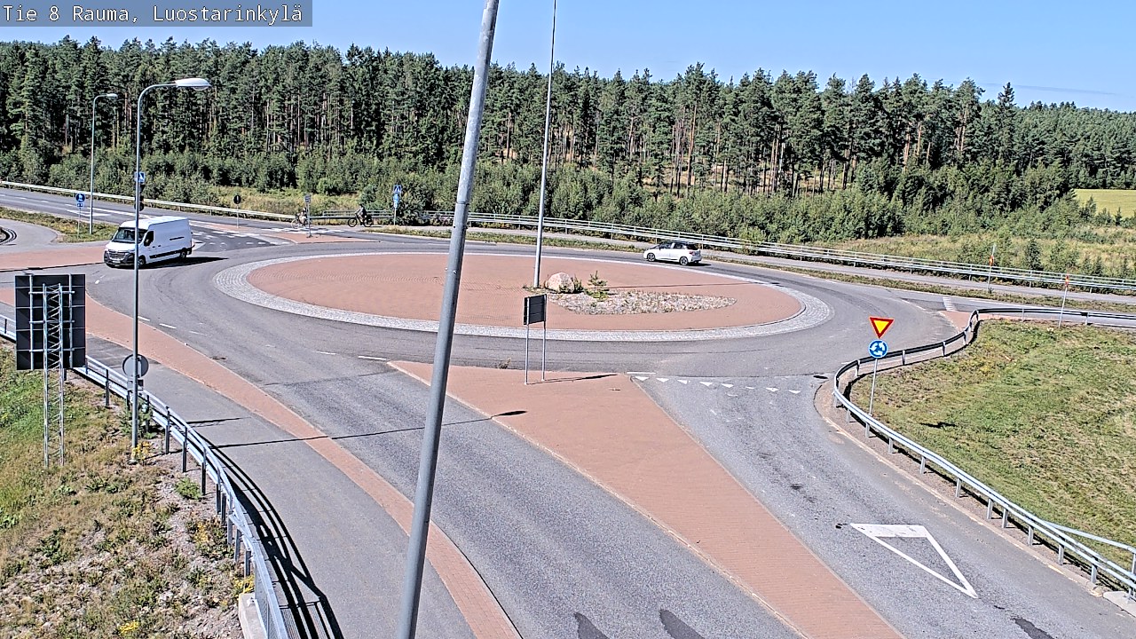 Kelikamerat Kuva Tie 8 Rauma, Luostarinkylä, Rauma, Satakunta