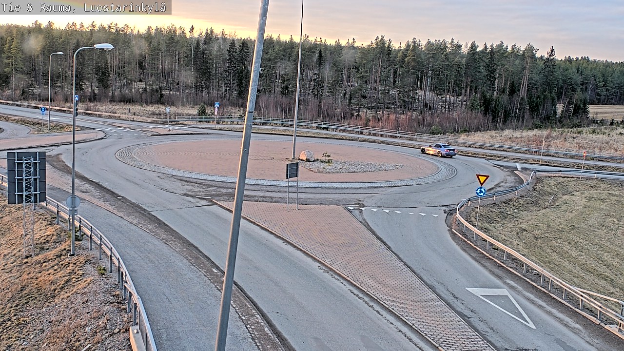 Kelikamerat Kuva Tie 8 Rauma, Luostarinkylä, Rauma, Satakunta