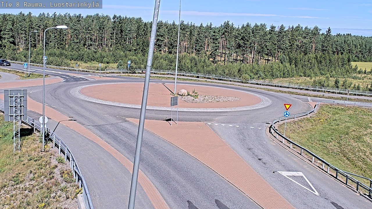 Kelikamerat Kuva Tie 8 Rauma, Luostarinkylä, Rauma, Satakunta