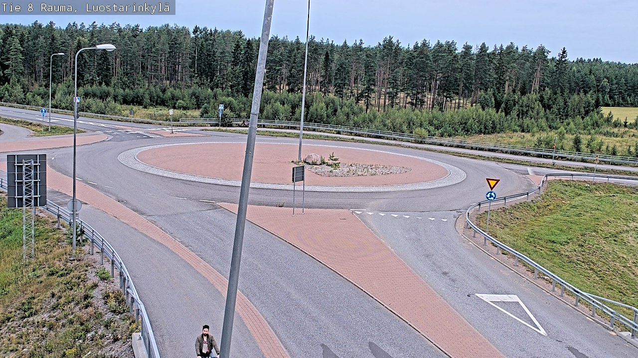 Weather Camera Image Road 8 Rauma, Luostarinkylä, Rauma, Satakunta