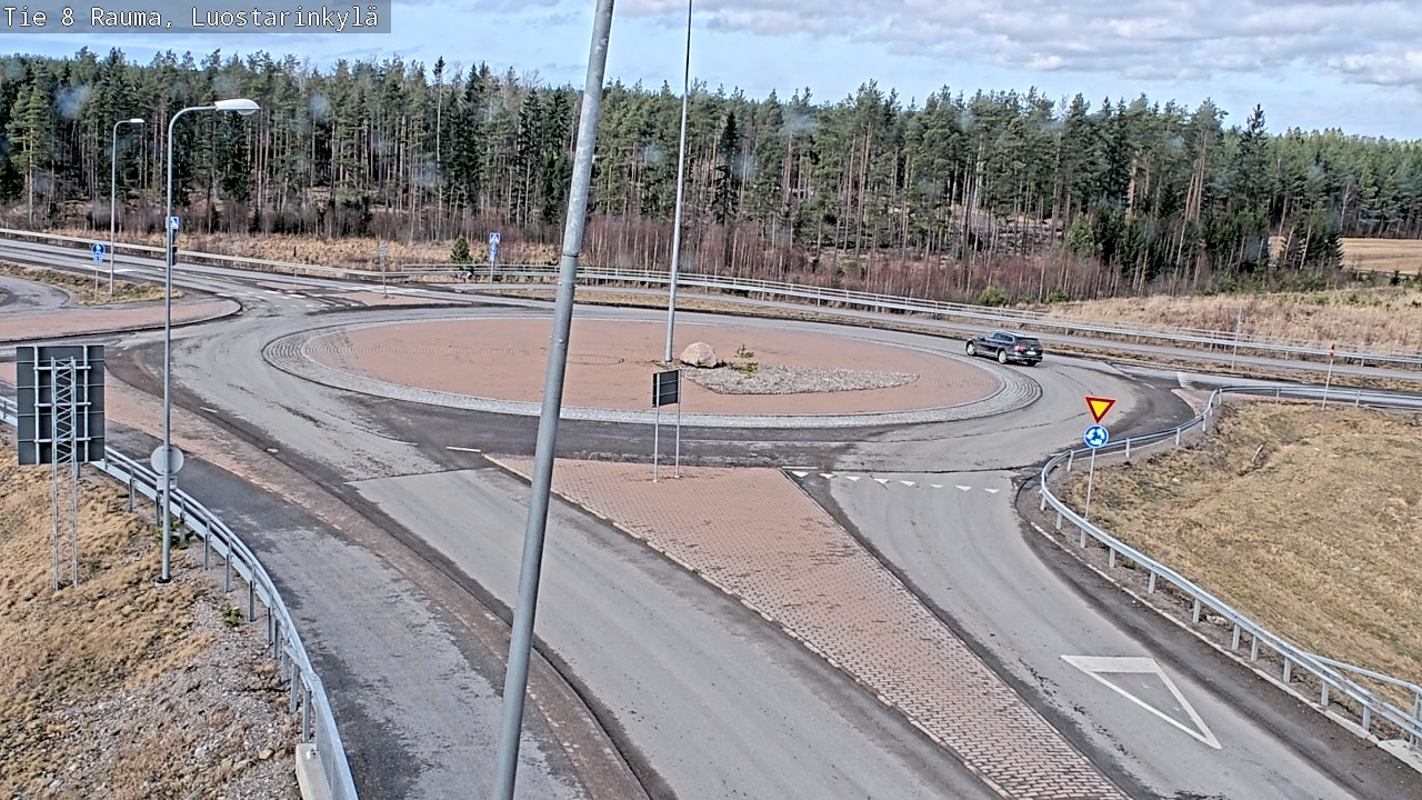 Kelikamerat Kuva Tie 8 Rauma, Luostarinkylä, Rauma, Satakunta