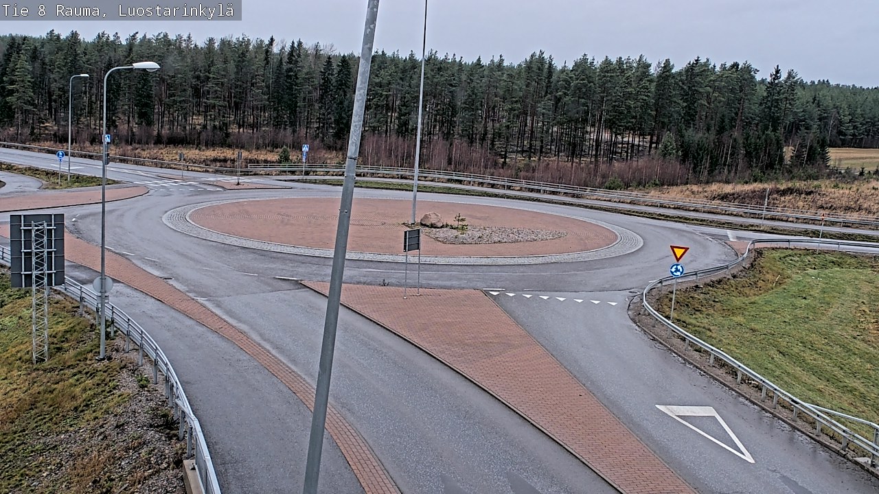 Weather Camera Image Road 8 Rauma, Luostarinkylä, Rauma, Satakunta