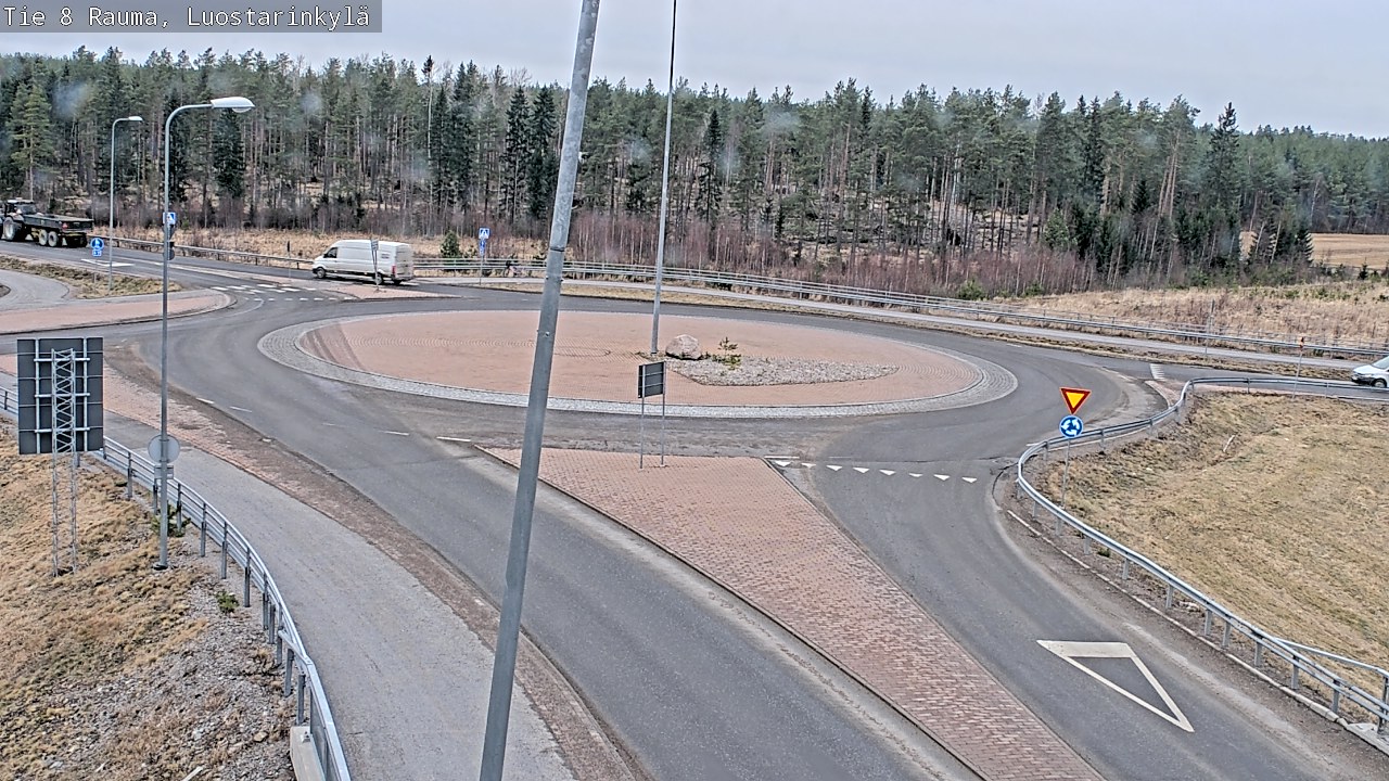 Kelikamerat Kuva Tie 8 Rauma, Luostarinkylä, Rauma, Satakunta