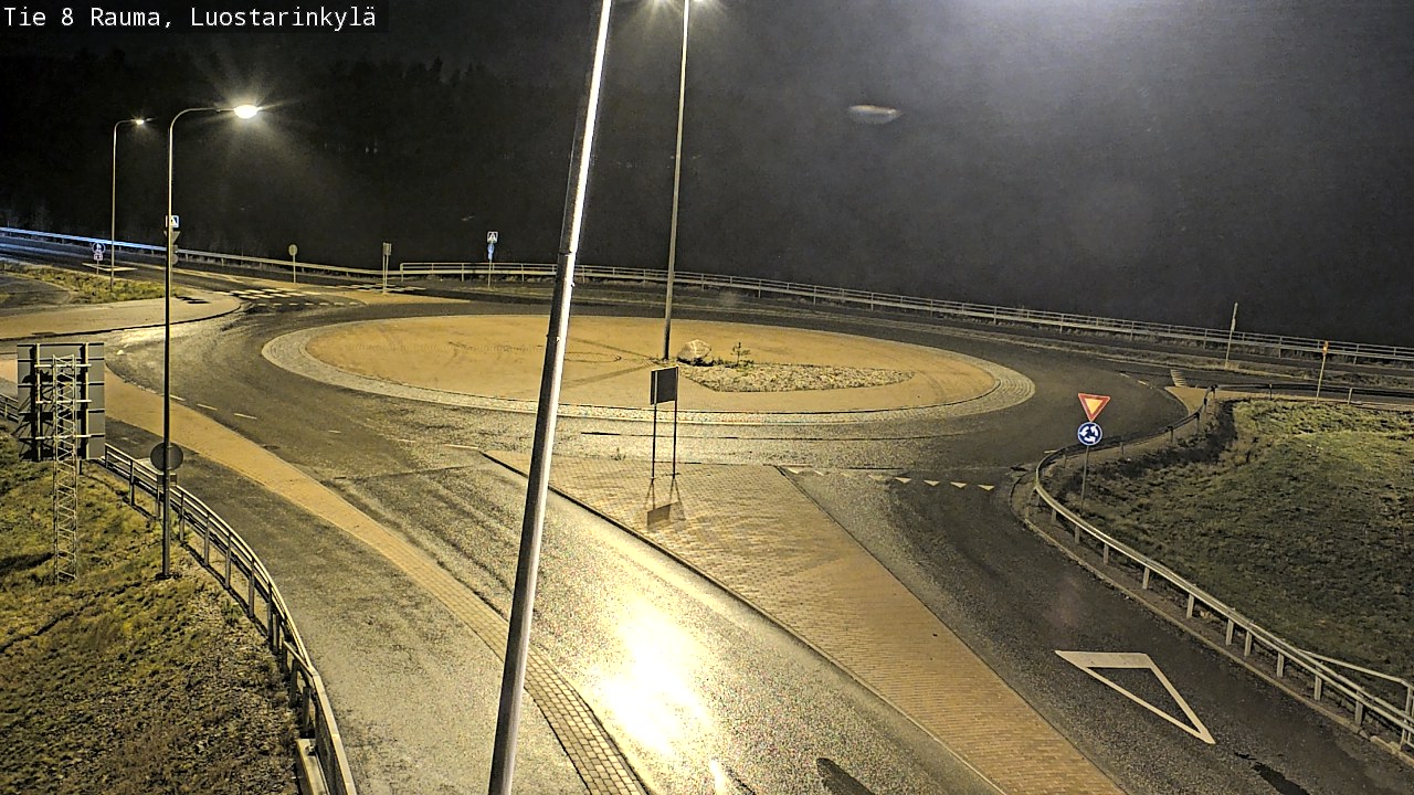 Weather Camera Image Road 8 Rauma, Luostarinkylä, Rauma, Satakunta