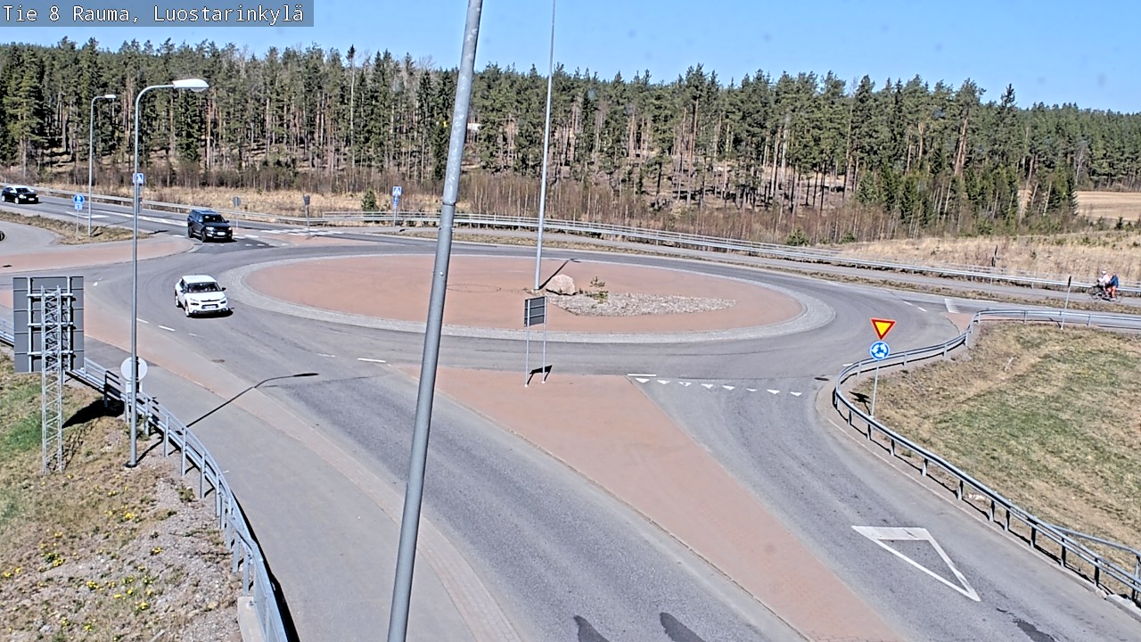 Kelikamerat Kuva Tie 8 Rauma, Luostarinkylä, Rauma, Satakunta