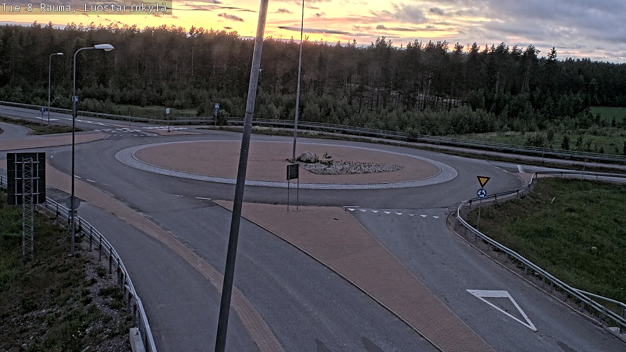 Kelikamerat Kuva Tie 8 Rauma, Luostarinkylä, Rauma, Satakunta