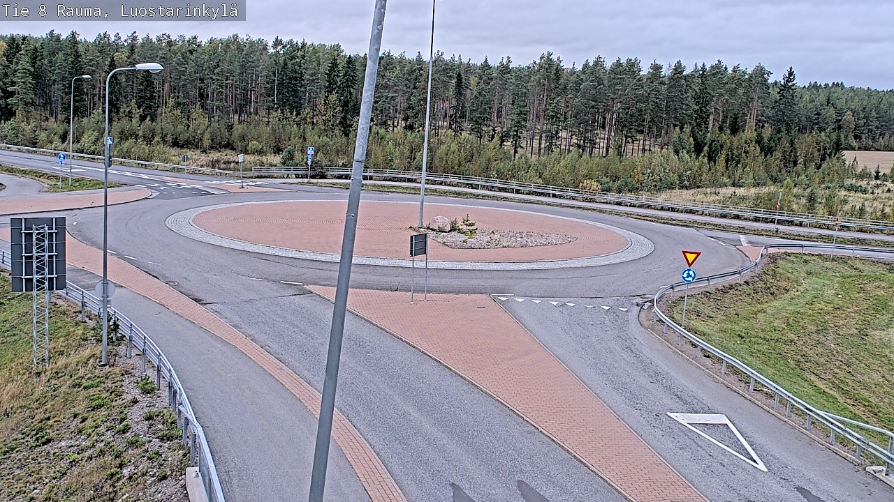Kelikamerat Kuva Tie 8 Rauma, Luostarinkylä, Rauma, Satakunta