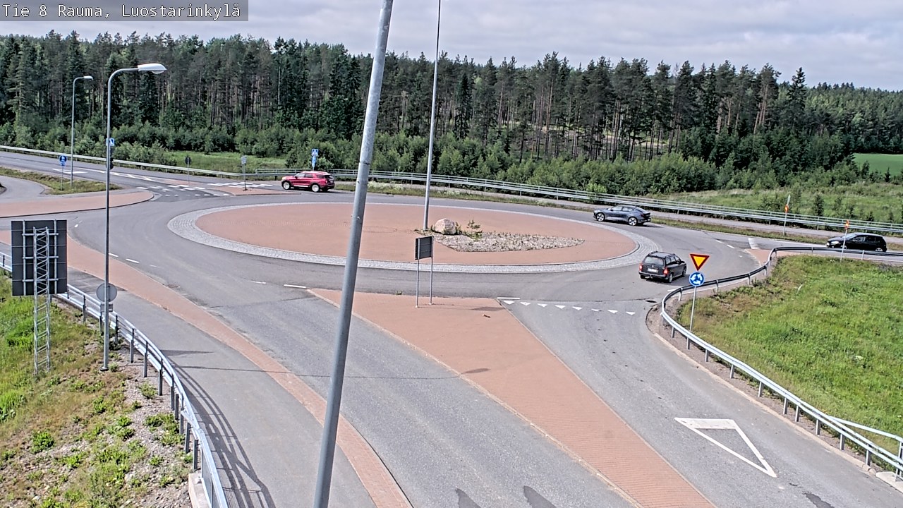 Kelikamerat Kuva Tie 8 Rauma, Luostarinkylä, Rauma, Satakunta