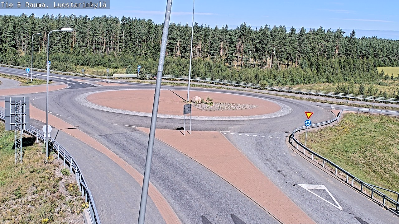 Kelikamerat Kuva Tie 8 Rauma, Luostarinkylä, Rauma, Satakunta