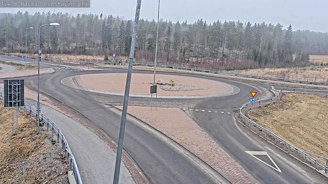 Weather Camera Image Road 8 Rauma, Luostarinkylä, Rauma, Satakunta
