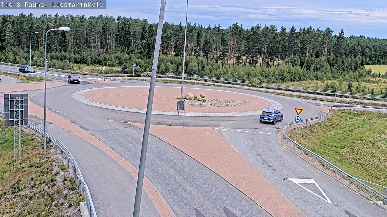 Weather Camera Image Road 8 Rauma, Luostarinkylä, Rauma, Satakunta