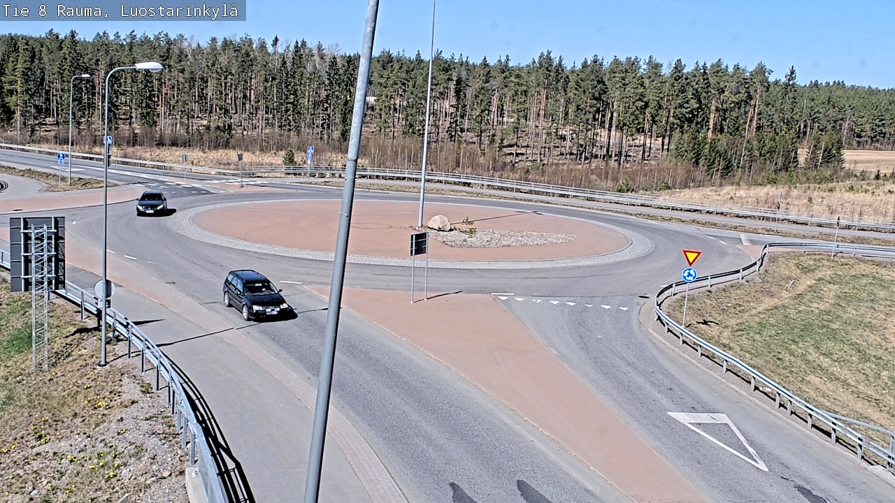 Kelikamerat Kuva Tie 8 Rauma, Luostarinkylä, Rauma, Satakunta