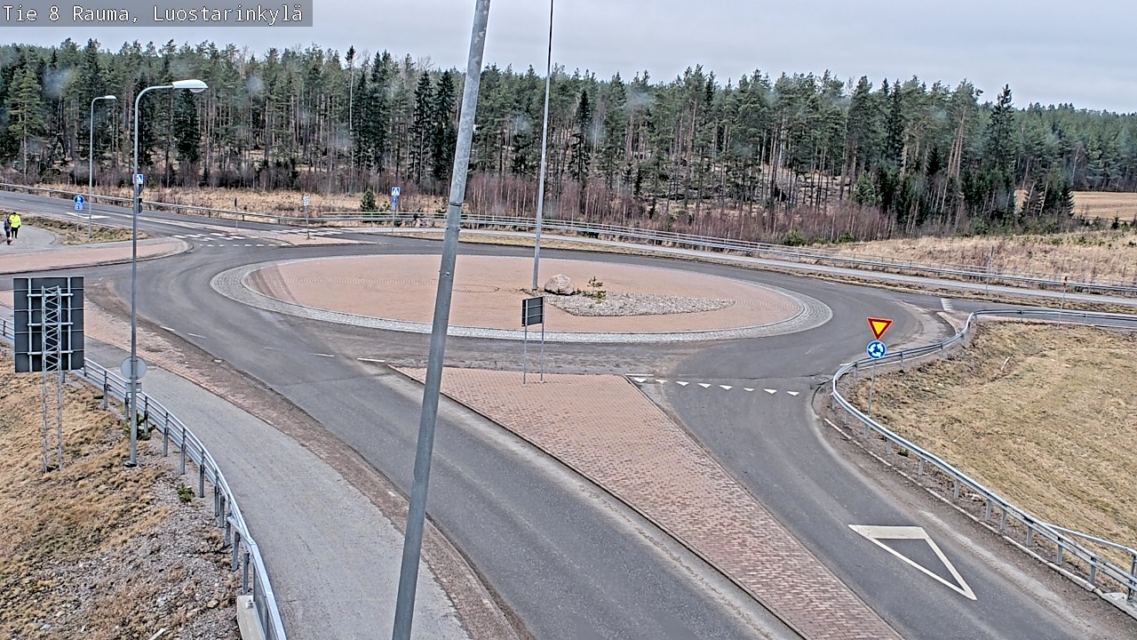 Weather Camera Image Road 8 Rauma, Luostarinkylä, Rauma, Satakunta