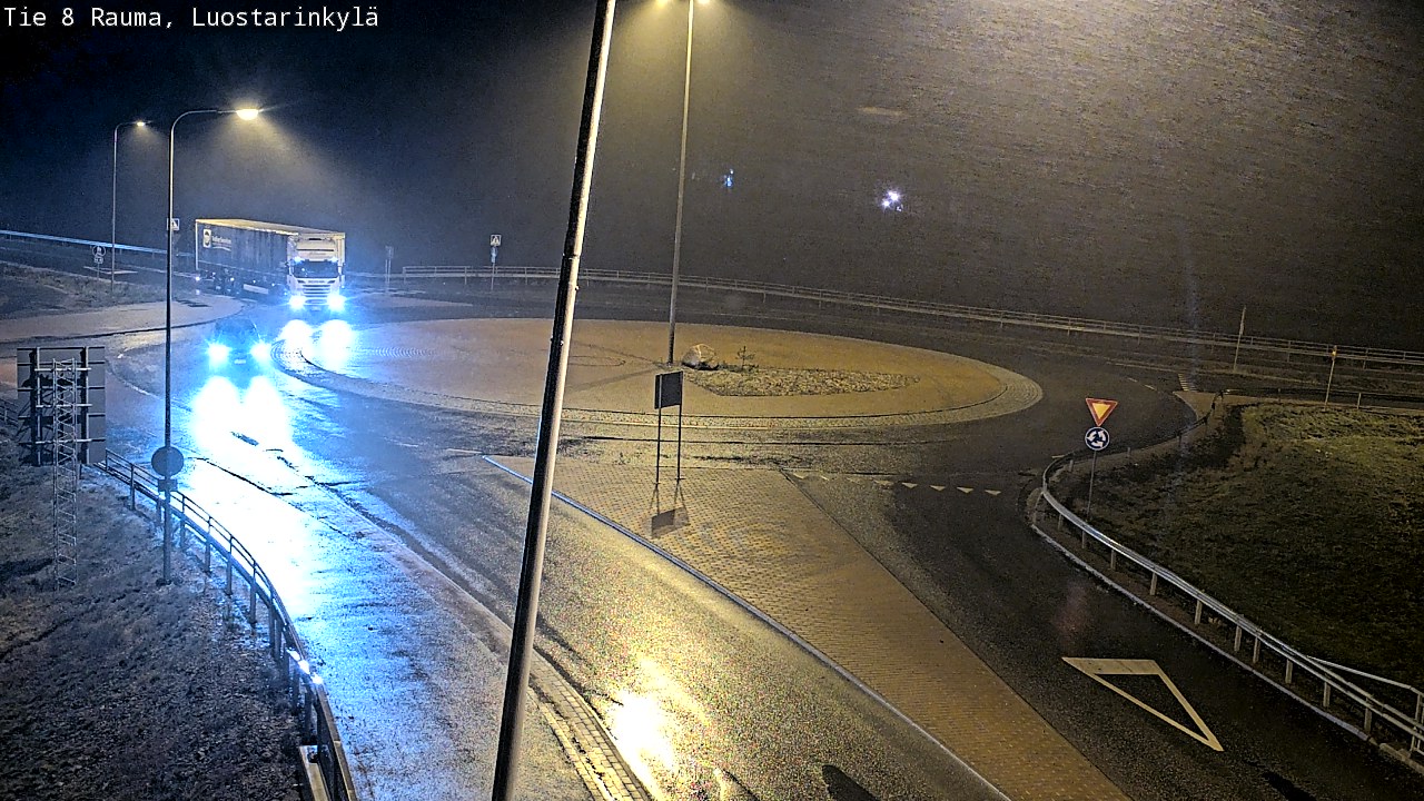 Weather Camera Image Road 8 Rauma, Luostarinkylä, Rauma, Satakunta