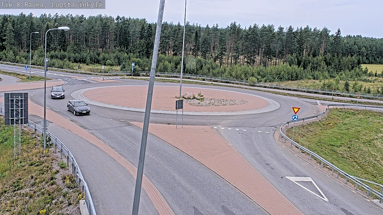 Weather Camera Image Road 8 Rauma, Luostarinkylä, Rauma, Satakunta