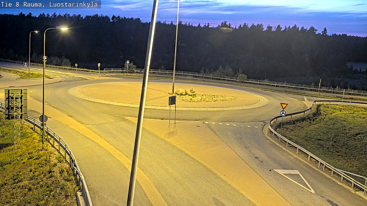 Kelikamerat Kuva Tie 8 Rauma, Luostarinkylä, Rauma, Satakunta