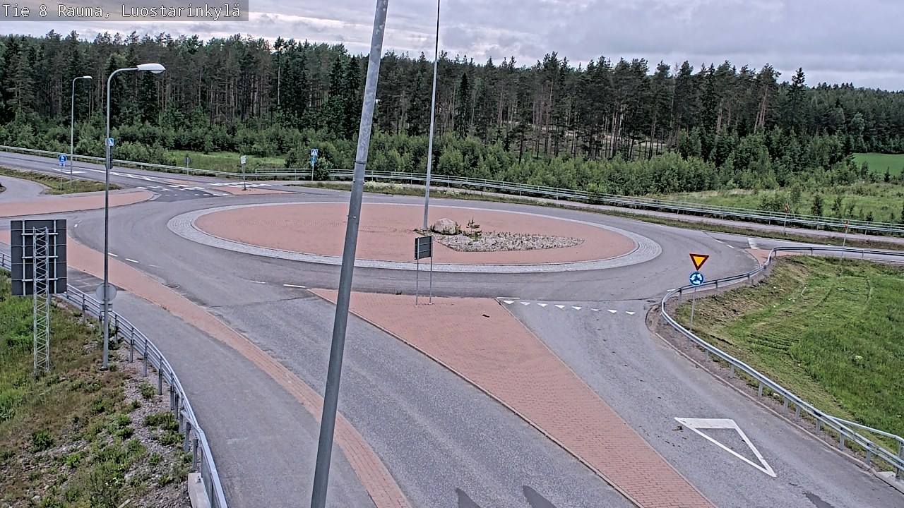 Kelikamerat Kuva Tie 8 Rauma, Luostarinkylä, Rauma, Satakunta